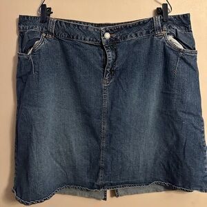 Vintage Denim Skirt